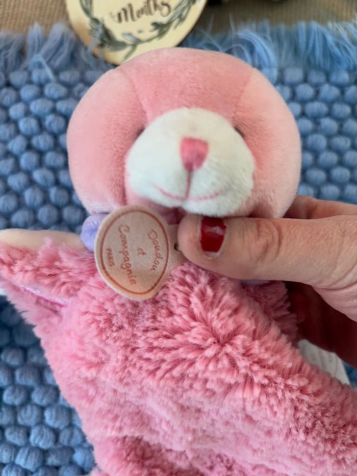 Doudou rose doudou et compagnie neuf - photo numéro 4