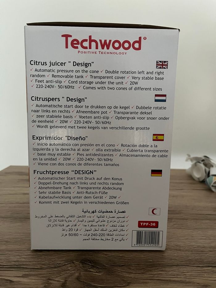 Presse fruits électrique - photo numéro 3