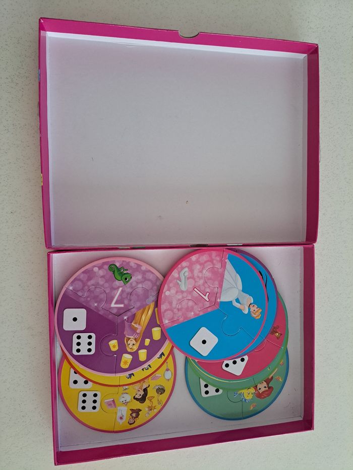 Lot de 2 puzzl3s chiffres et lettres disney - photo numéro 7