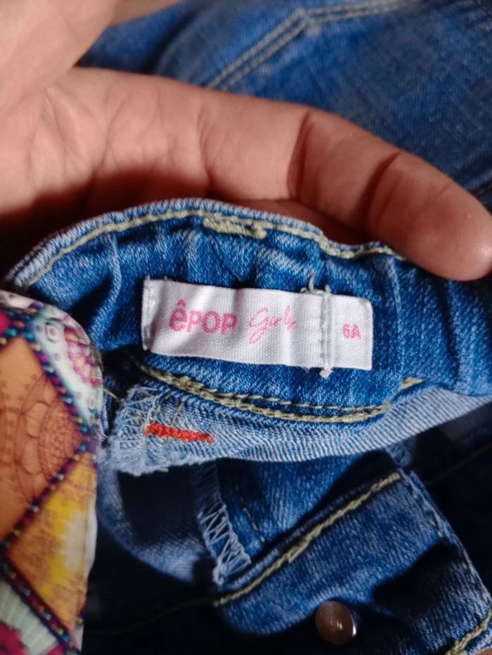 Lot de jupe fille 6 ans en jean c 85 - photo numéro 3