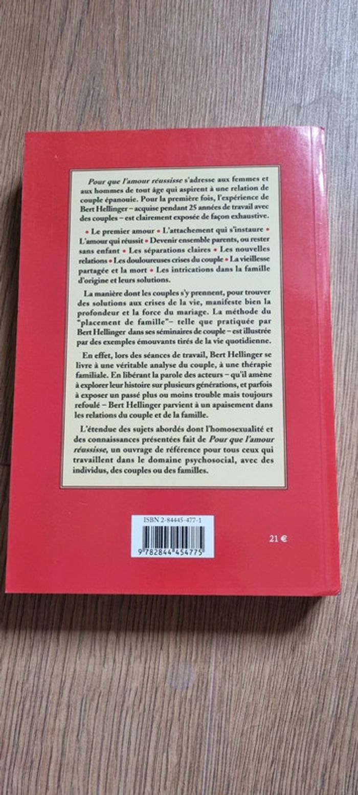Pour que l'amour reussisse
Hellinger Bert - photo numéro 2