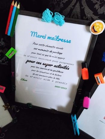 Cadre personnalisées