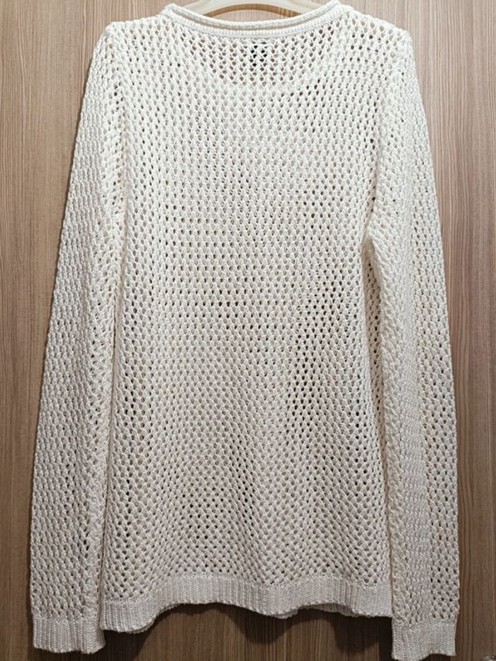 Pull a filé blanc - photo numéro 5