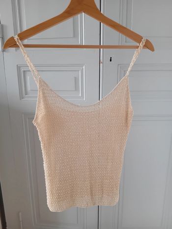 Top en mailles perlées - L