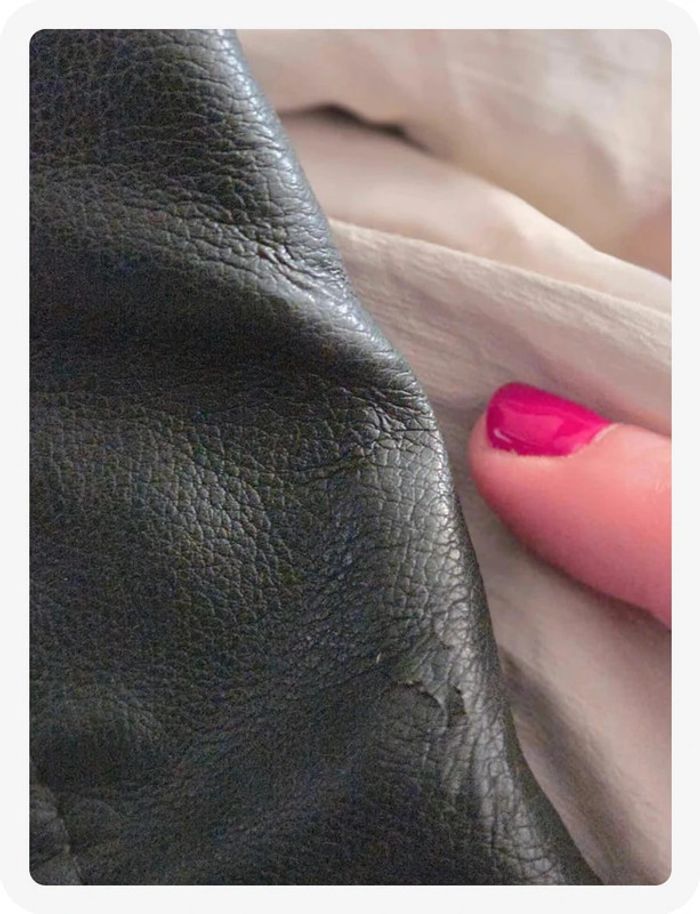 Perfecto Zara vert foncé taille S - photo numéro 5