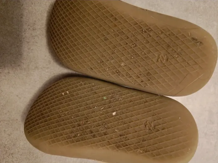 Chaussures Verbaudet 22 dorées à scratch baskets - photo numéro 5