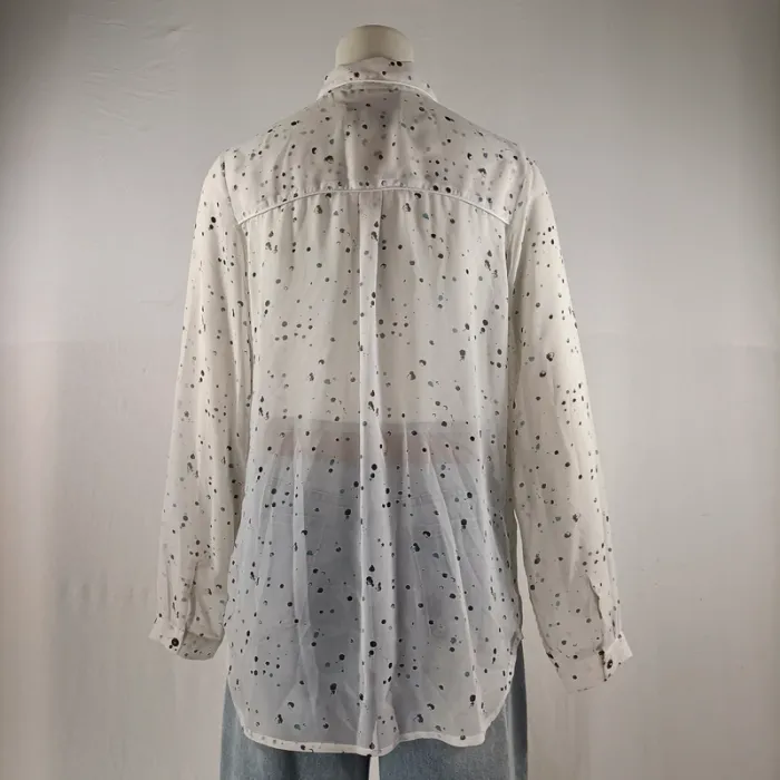 Chemise voile imprimée - Garcia Jeans - Taille S A1258 - photo numéro 5