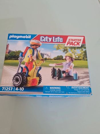 Playmobil city life 71257 - sauvetage en gyropode- neuf