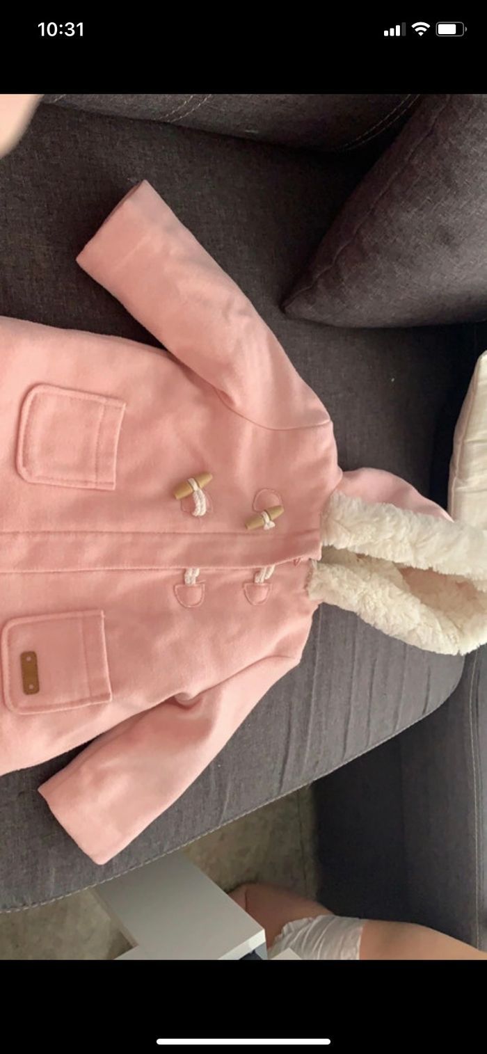 Manteau bébé fille