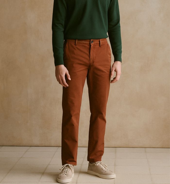 Pantalon couleur cognac Jack&Jones
