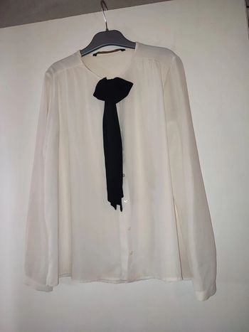 Blouse blanche taille 34 / XS Zara Basic