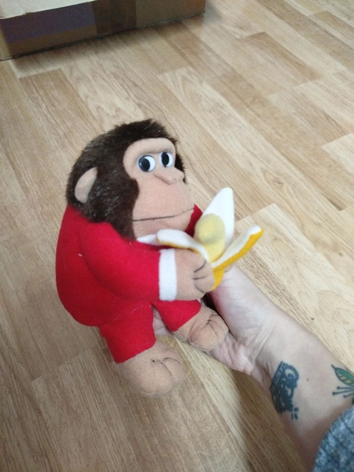 Singe vintage banane - photo numéro 2