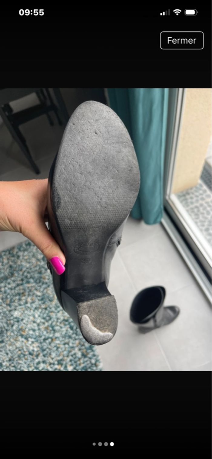 Bottes cuir - photo numéro 3