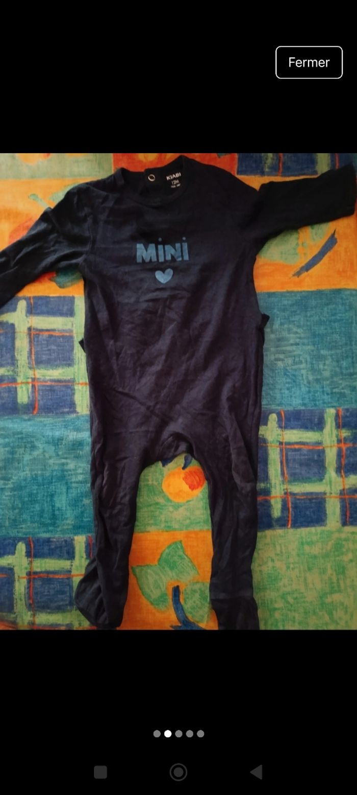 Lot pyjama 12 mois - photo numéro 2