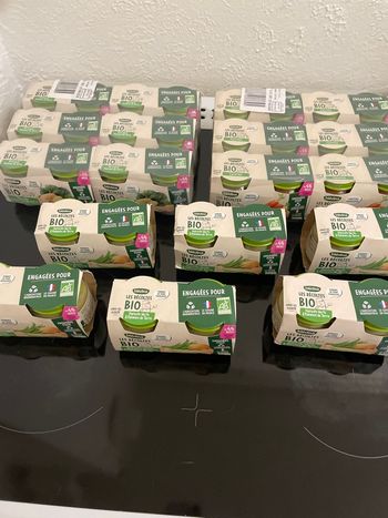 Lot petit pot salé bébé 