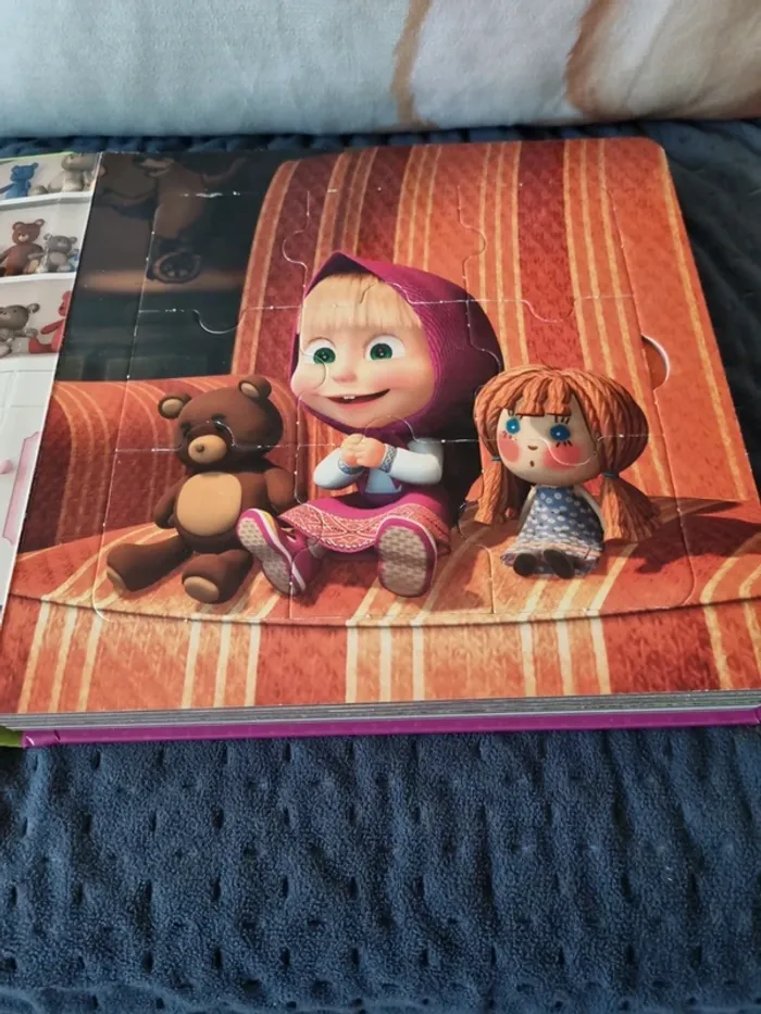 Mon petit livre puzzle. Masha et Michka - photo numéro 5