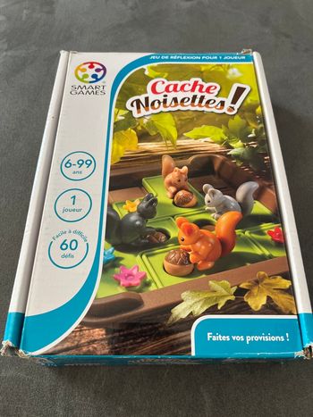 Jeu smart games cache noisettes 