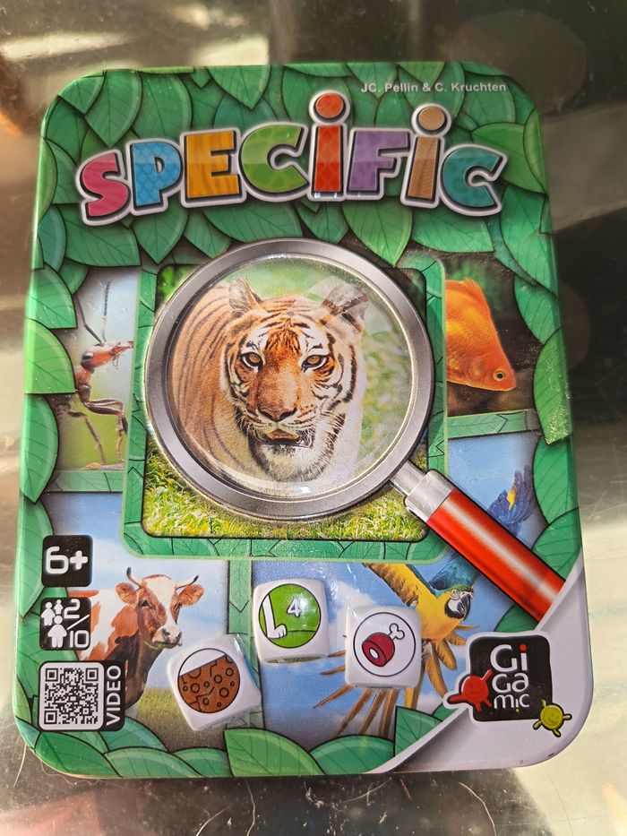 Jeux de société specific