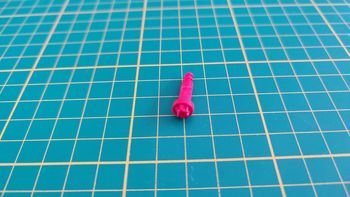 Axe roue rouge référence 30054562 pièce détachée Playmobil #C61