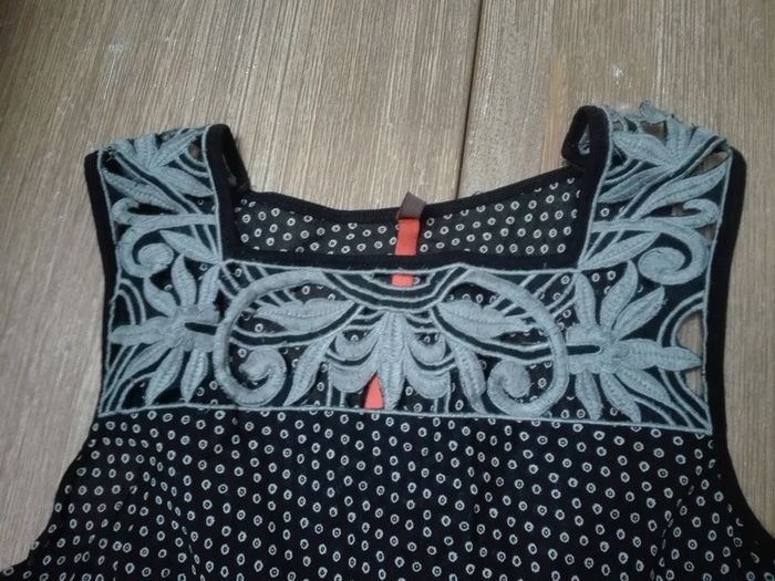 Robe cop copine modèle Jam dentelle noire et grise - photo numéro 2