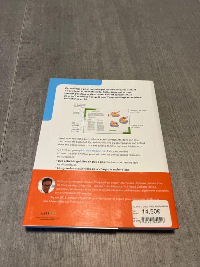 Livre 140 jeux d’éveil pour préparer son enfant à la maternelle - Arnault Pfersforff - photo numéro 2