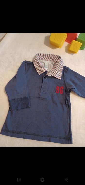 Polo bébé taille 6 mois