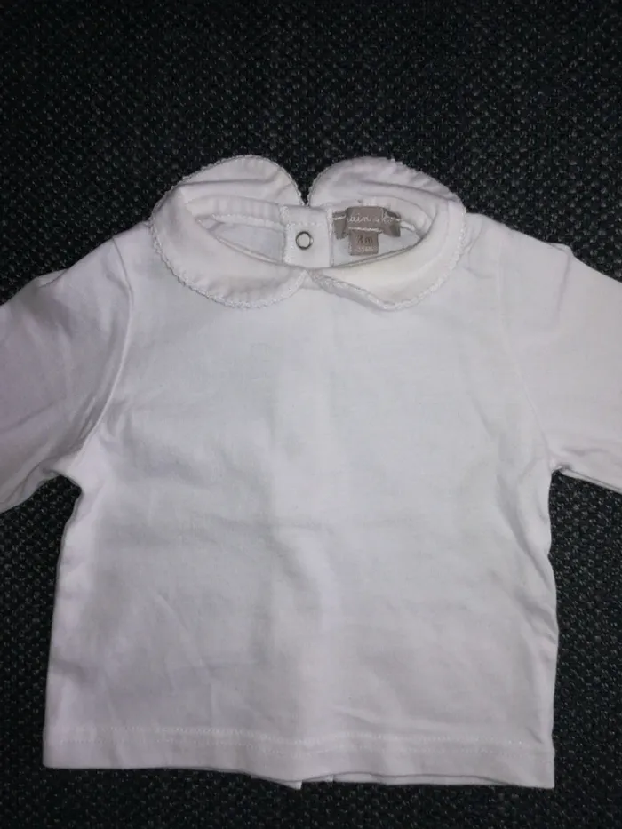 Lot de 4 tee-shirts pour l'été, bébé fille, 3mois - photo numéro 11