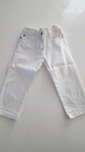 Pantacourt blanc 3 ans / 36 mois