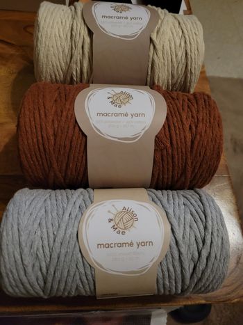 Pelotes Fil macramé