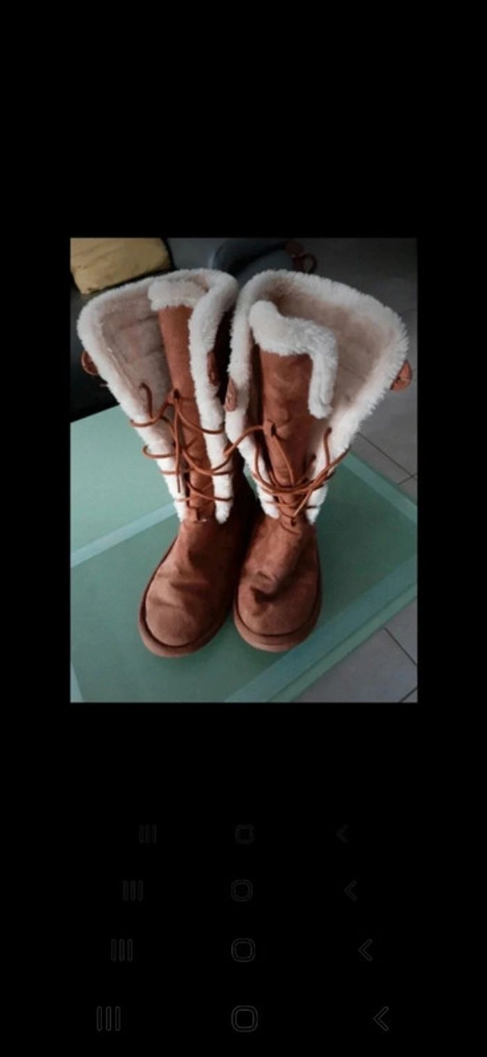 Bottes bien chaudes