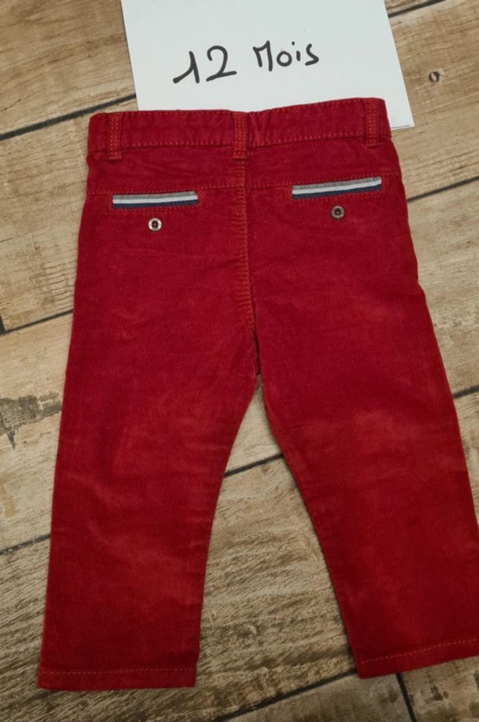 Pantalon chino velours bébé garçon - photo numéro 2