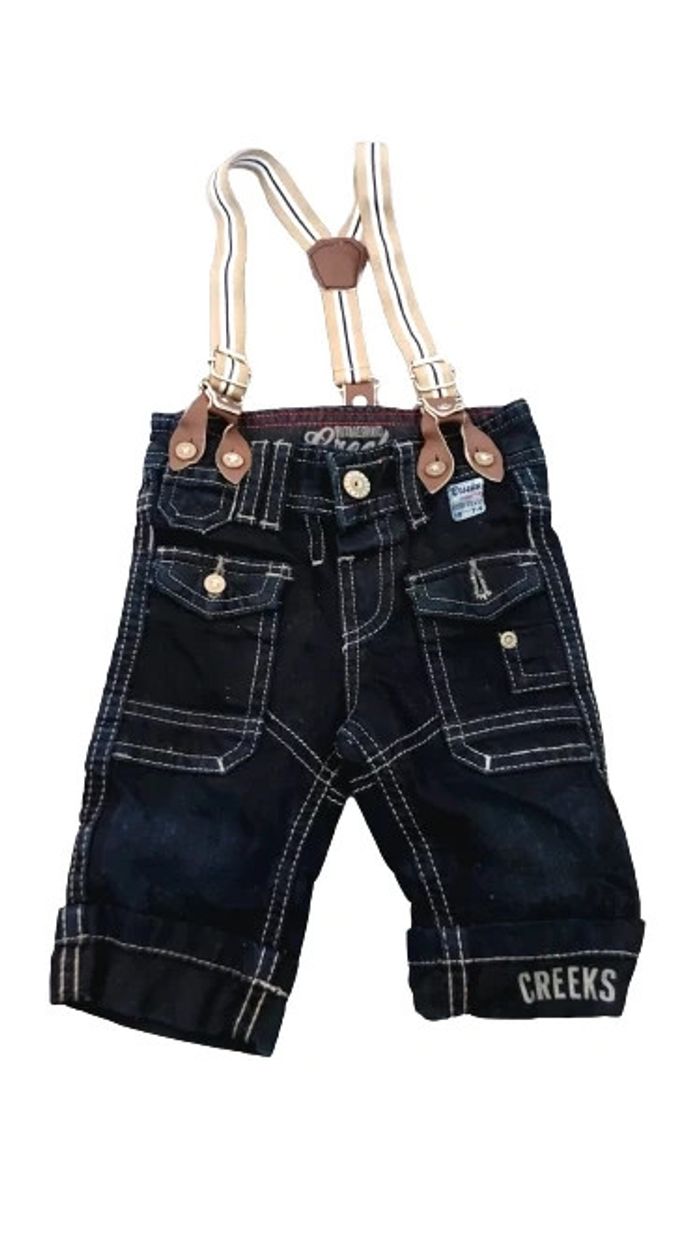 Garçon (taille 18 mois) : avec bretelles