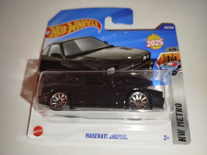 Hot Wheels Maserati Shamal 1êre Edition 2025 - photo numéro 2