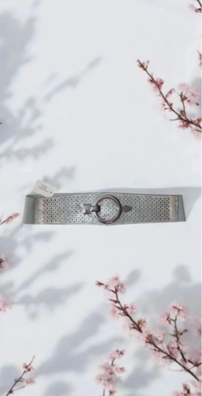 🎀 Ceinture ajustable grise 78cm neuve avec étiquette 🎀