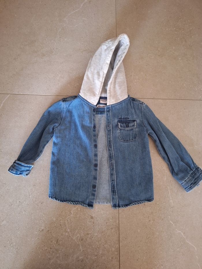 Veste en jean garçon