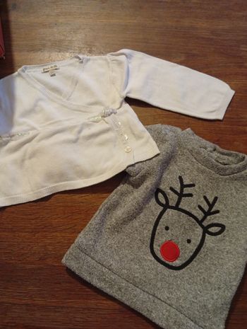 Lot de 2 haut taille 6 mois