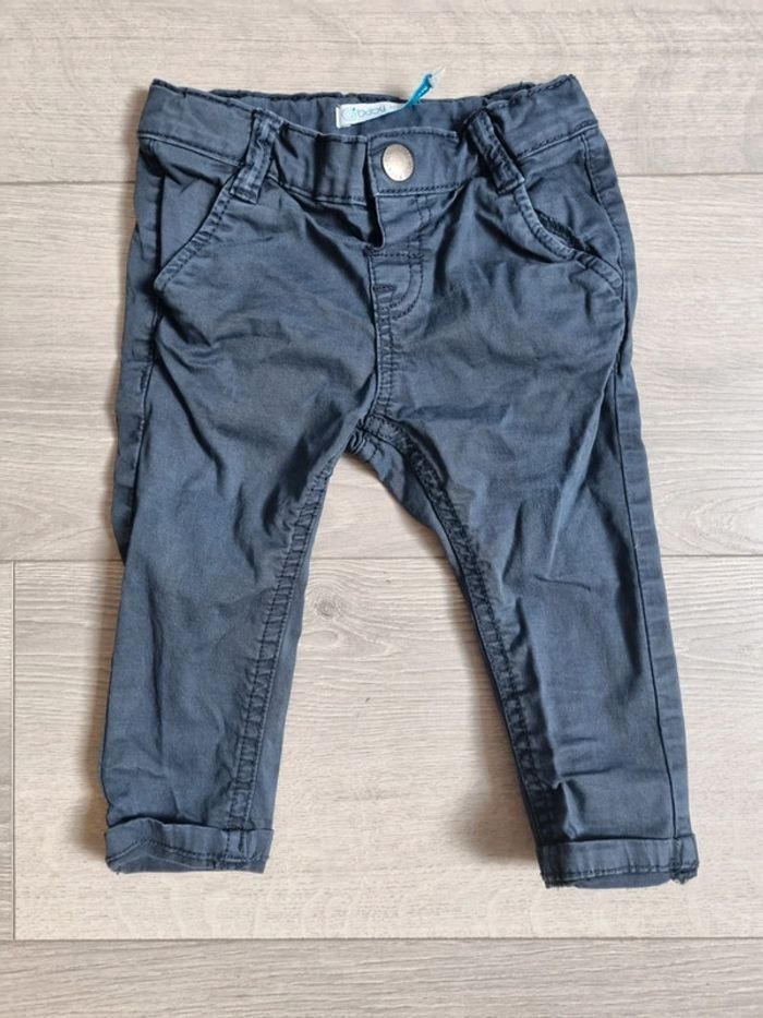 ​Pantalon Gbaby GEMO Chino Bébé Garçon 12 Mois Très Bon État