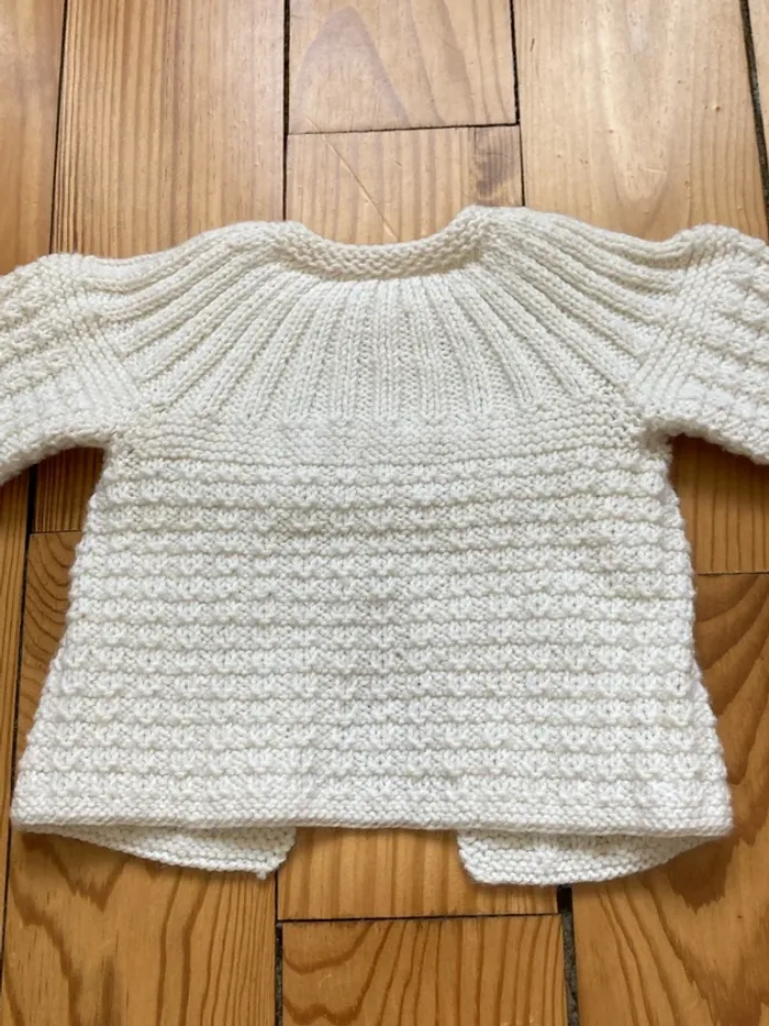 Lot de 2 gilets en laine 3 mois - photo numéro 10