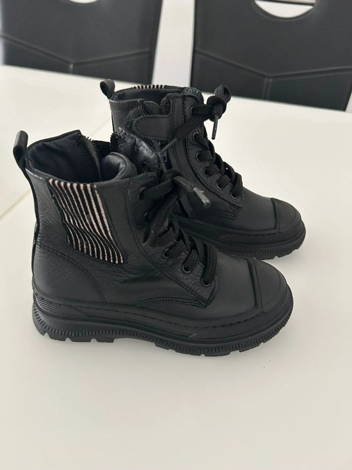 Bottines fille noir