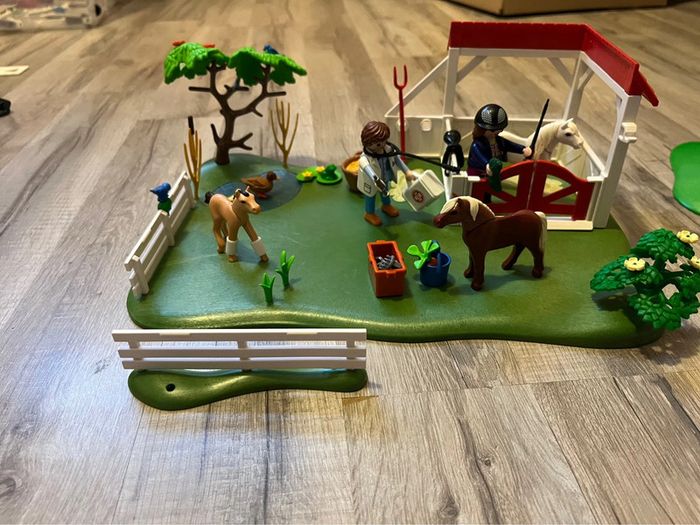 Playmobil paddock - photo numéro 2