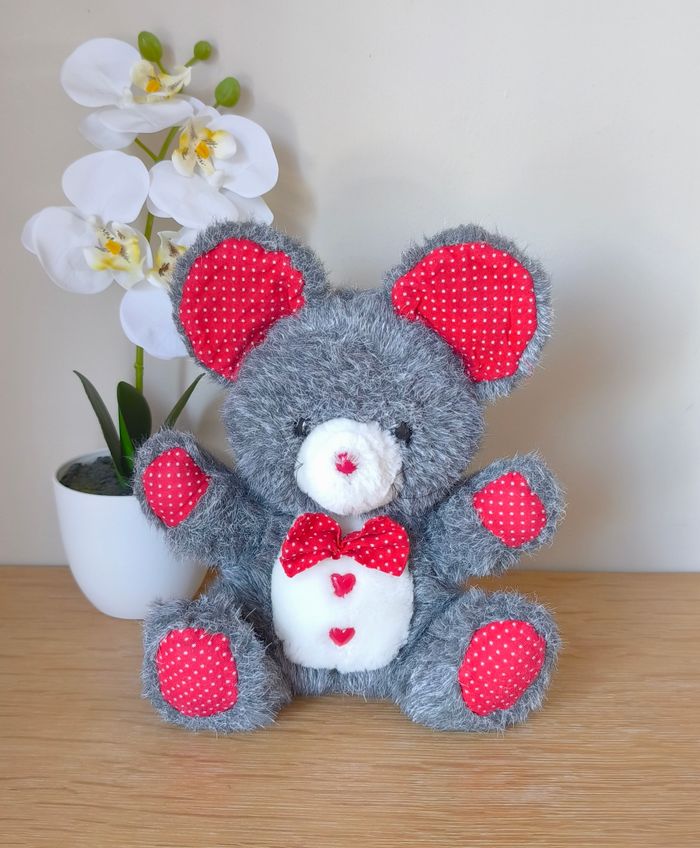 🦄 Peluche souris - 24 cm - Neuve 🦄