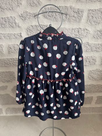 Blouse chemisier fille 10 ans orchestra