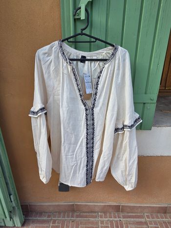 Blouse ethnique kiabi 