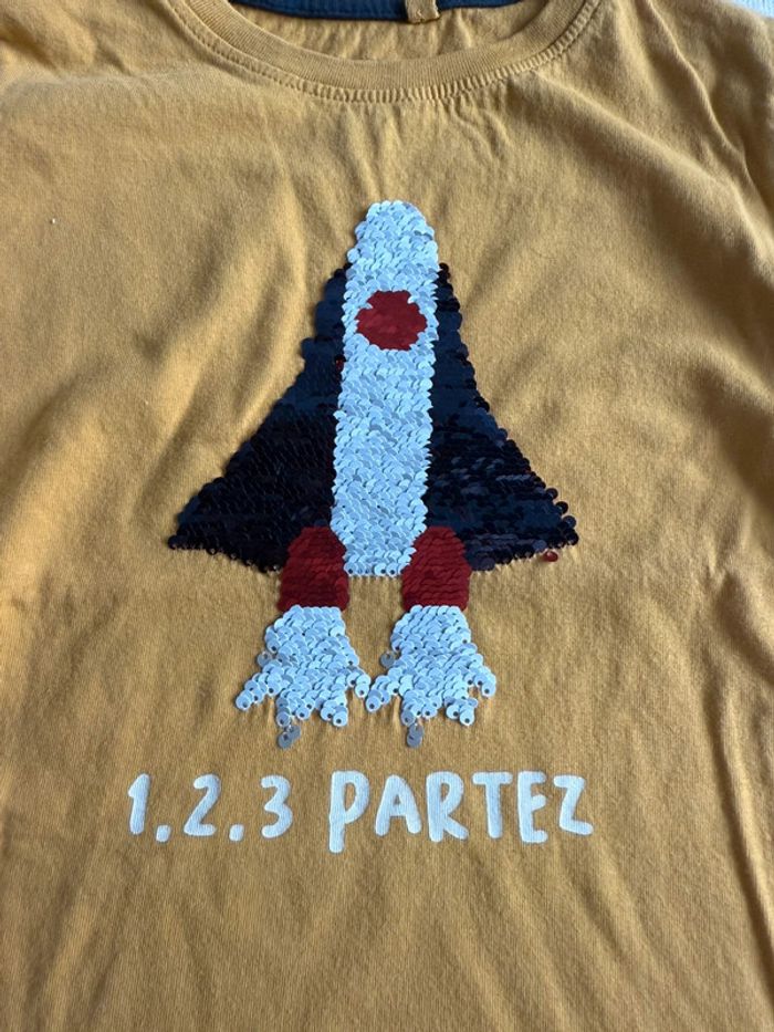 T-shirt manche longue kiabi 5 ans - photo numéro 3