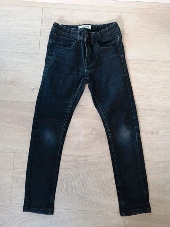 Pantalon jean noir skinny Kiabi 7 ans