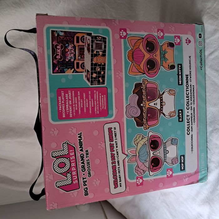 L.O.L lol Surprise Big pet Grand Animal chien D.J.K.9 MGA Neuf - photo numéro 3