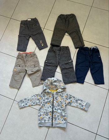 Lot 6 vêtements garçons 12 mois
