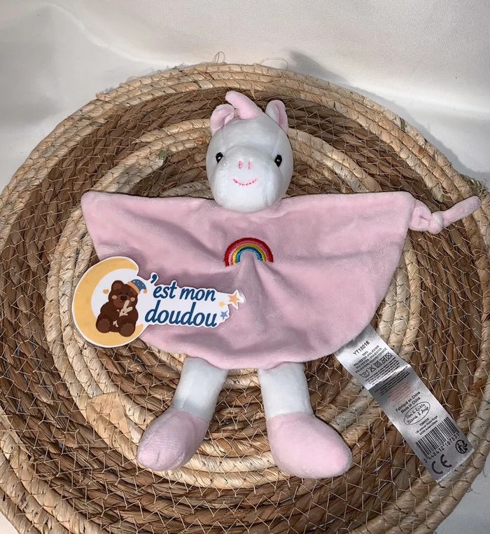 TK10 doudou licorne Tom & kiddy
