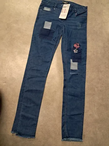 pantalon jean fille 12 ans orchestra neuf