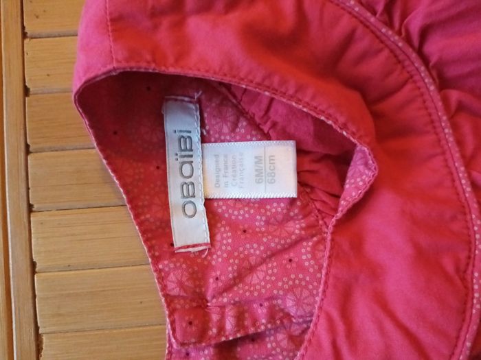 Robe rose obaïbi 6mois - photo numéro 2